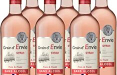 vin sans alcool - Grain D'Envie Syrah Rosé