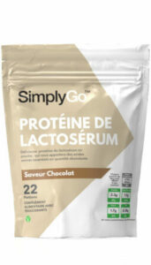  - SimplyGo – Protéine Whey lactosérum en poudre 900 g