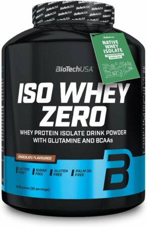protéine whey - BioTechUSA Iso Whey Zero – 2,27 kg