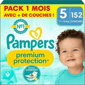  - Pampers Premium Protection taille 5 (11 à 16 kg)