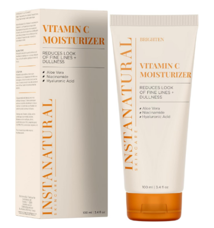 InstaNatural – Crème hydratante à la vitamine C (100 mL)