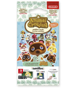 Paquet de 3 cartes Animal Crossing Série 5