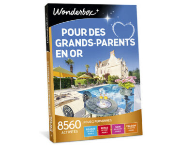 Wonderbox Pour des grands-parents en or