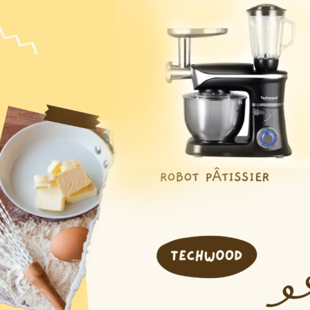 Notre avis sur les robots pâtissiers Techwood