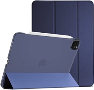 Étui de 10,9 pouces iPad Air 4e génération, coque ultra mince pour réveil  automatique à rabat arrière arrière à trois volets pour iPad iPad