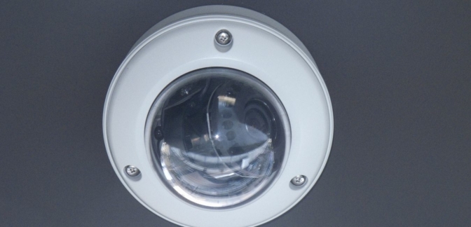 Caméra de surveillance extérieure mini-dôme
