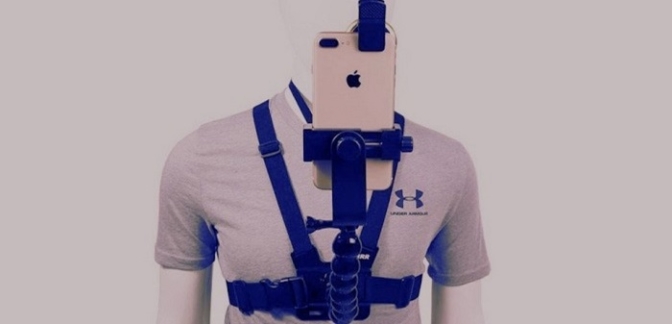 Le stabilisateur pour smartphone avec kit ceinture