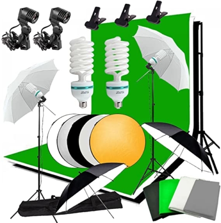 fond vert - Abeststudio- kit d’éclairage pour studio photo