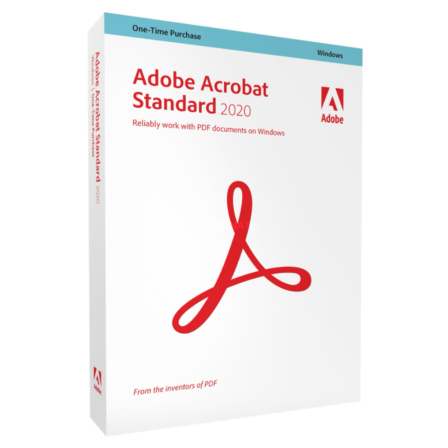 éditeur de PDF - Adobe Acrobat Standard 2020