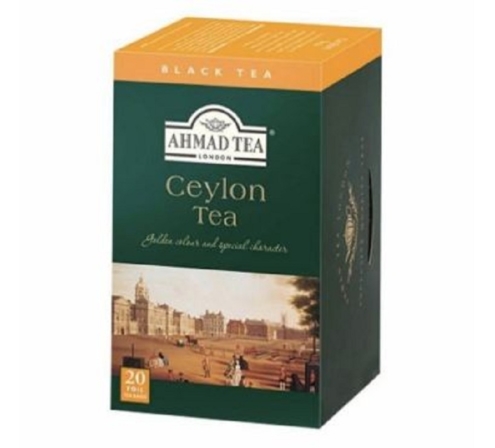 thé noir en sachet - Ahmad Tea Ceylan