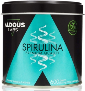  - Aldous Bio Spirulina Premium Quality – 600 comprimés