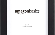 Amazon Basics – Cadre photo 13 x 18 cm Noir – Lot de 2