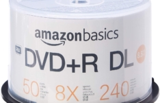 AmazonBasics PFD+R08C50ABM DVD+R DL – Pack de 50