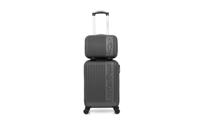 valise American Travel - AMERICAN TRAVEL – SET DE 2 – NASHVILLE-H – GRIS F