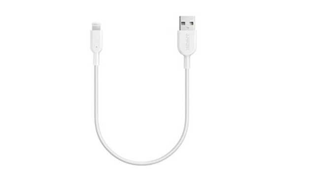 câble lightning pour iPhone - Anker Powerline II