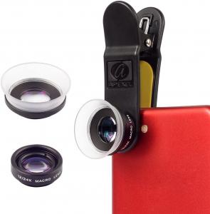 objectif pour smartphone - Apexel Macro Lens 2-en-1