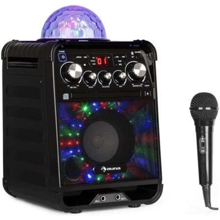 machine de karaoké - Auna Rockstar LED