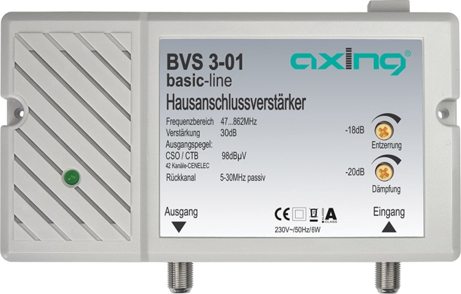 amplificateur TV - Axing BVS 3-01