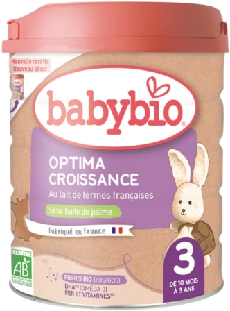 lait de croissance - BabyBio Optima Croissance