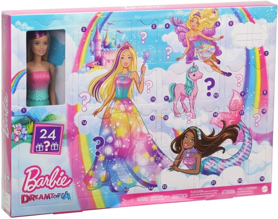 calendrier de l'avent - Barbie Dreamtopia GJB72