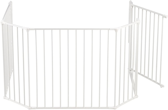 barrière d'escalier pour bébé et enfant - Barrière de sécurité multifonction Baby Dan Flex (278 x 3 x 71 cm)
