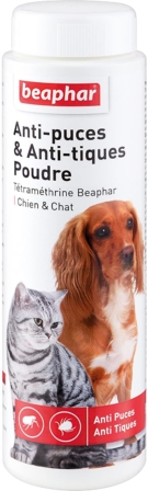 anti-puces pour chat - BEAPHAR – Poudre anti-puces