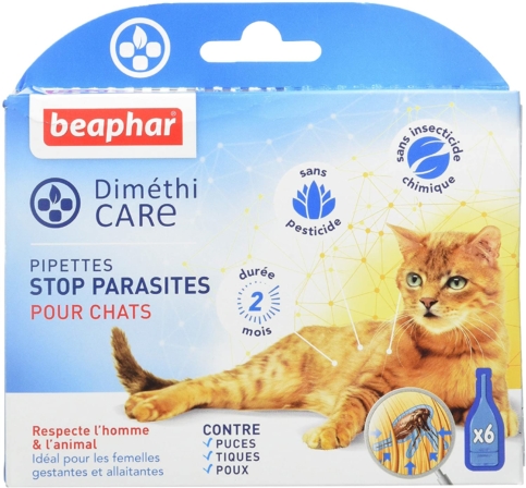 pipette anti-puces pour chat - Beaphar Vetopure