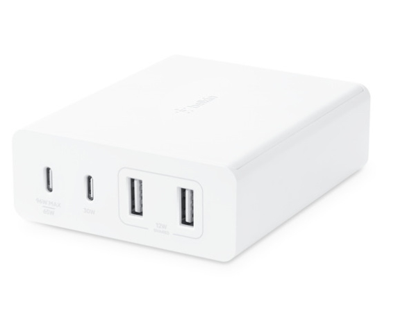 chargeur MacBook Pro - Belkin Chargeur GaN 4 ports BOOST↑CHARGE Pro