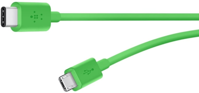 câble USB - Belkin F2CU033bt06-GRN