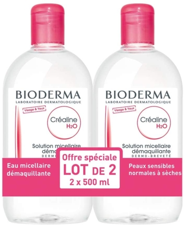 eau micellaire - Bioderma Créaline H2O