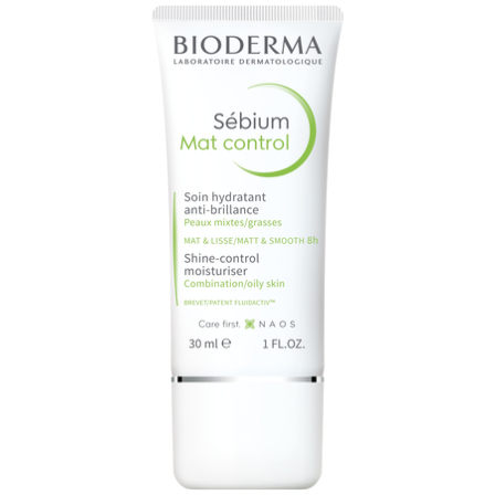 crème hydratante pour peau grasse - Bioderma Sébium Mat Control Crème Matifiante