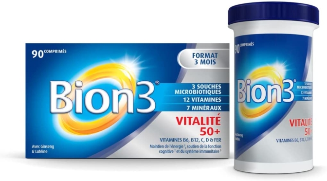 multivitamines pour femme de plus de 50 ans - Bion 3 - Sénior - 90 cp