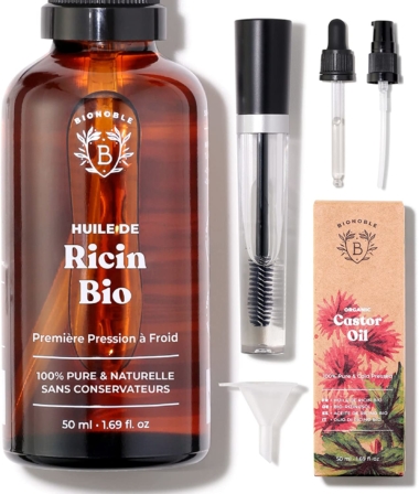 huile de ricin - Bionoble – Huile de ricin bio avec première pression à froid