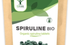 complément alimentaire - Bioptimal Spiruline Bio – 150 comprimés