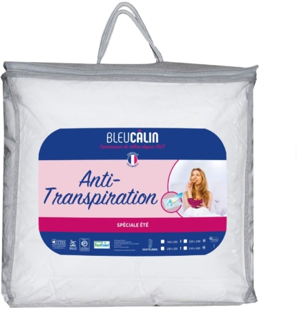 couette anti transpiration - Bleu Câlin TopCool KTO20H220