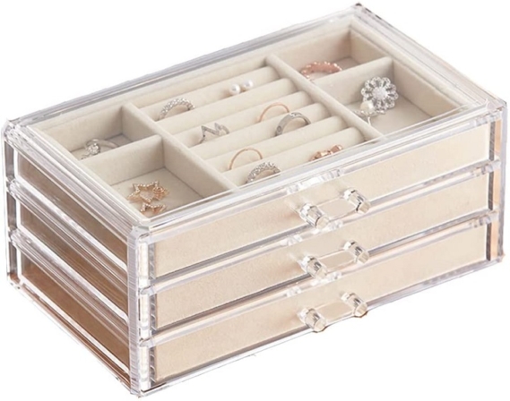 boîte à bijoux - Boîte à bijoux HerFav JS001