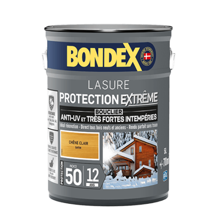 lasure bois extérieur - Bondex - Lasure pour bois protection extrême 12 ans