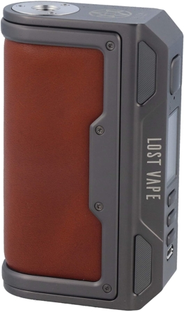 box cigarette électronique - Box Thelema DNA250C Lost Vape Gunmetal Calf Leather
