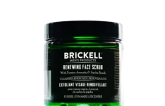 Brickell Men’s Product Renewing Face Srcub naturel et bio