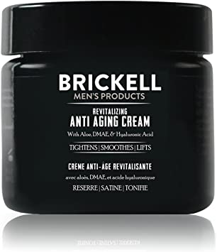 crème visage pour homme - Brickell Men’s products - Crème anti-âge revitalisante