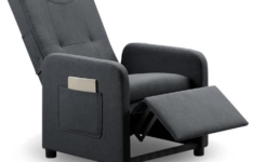 fauteuil inclinable - Bristol – Fauteuil relax pliable gris