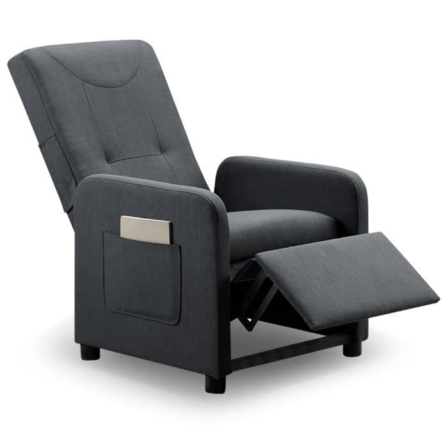 fauteuil inclinable - Bristol – Fauteuil relax pliable gris