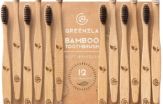  - Brosse à dents en bambou Greenzla