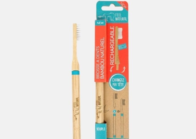 Brosse à dents en bambou classique