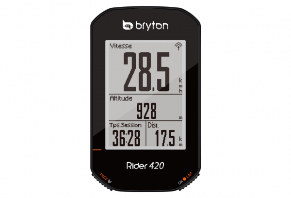 GPS à moins de 150 euros - Bryton Rider 420
