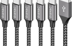 Câble USB Type C GIANAC, 3A Cordon Type C Synchro
