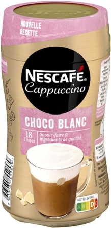 café soluble instantané - Café soluble Capuccino Chico Blanc Nescafé