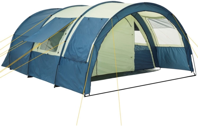 tente de camping 4 places - CampFeuer Multi 4 personnes