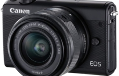 appareil photo hybride - Canon EOS M100 + objectif EF-M 15-45mm F/3.5-6.3 IS STM