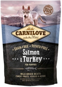  - Carnilove Puppy Salmon & Turkey – 1,5 kg